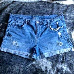 Old Navy distressed shorts